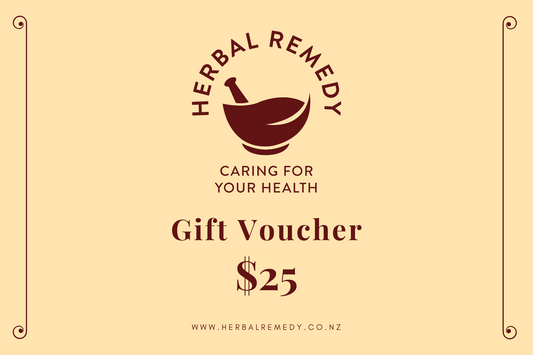 Herbal Remedy Gift Vouchers