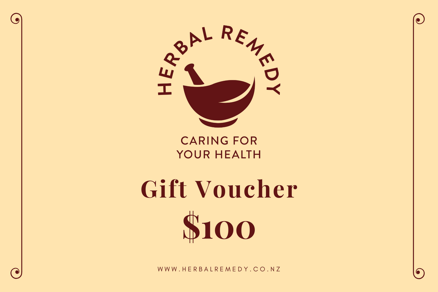 Herbal Remedy Gift Vouchers